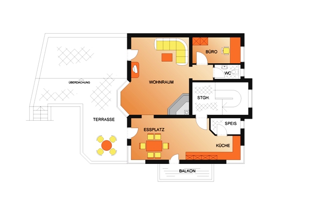Skizze Appartement 2